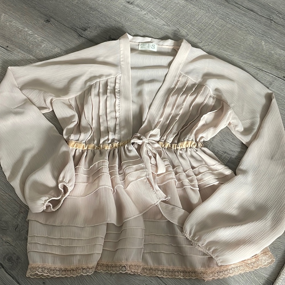 Sheer blouse